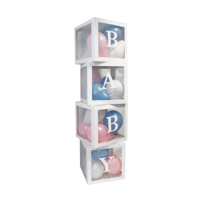 Baby Stackable Boxes with Balloons