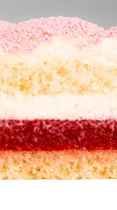 Strawberry & Vanilla Heart Entremets