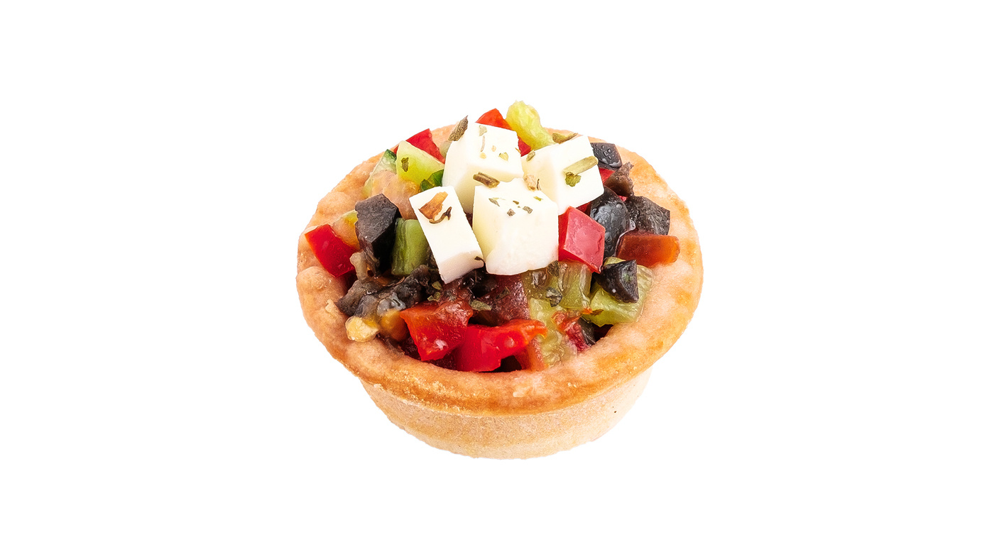 Greek Salad Tartlet
