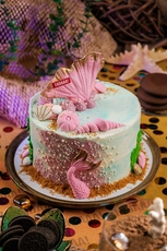 Mermaid Chocolate Cake