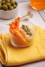 Carrot & Houmous Pot