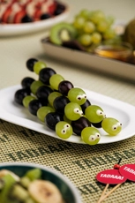 Caterpillar Fruit Skewers