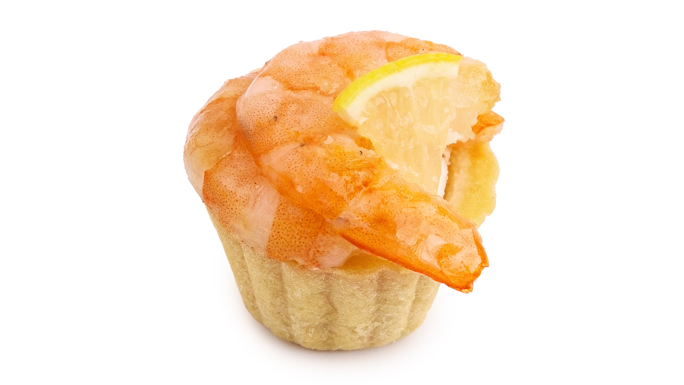 Prawn and Lemon Tartlet
