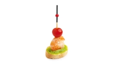 Prawn and Wasabi Canapé
