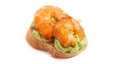 Prawn and Avocado Tartine