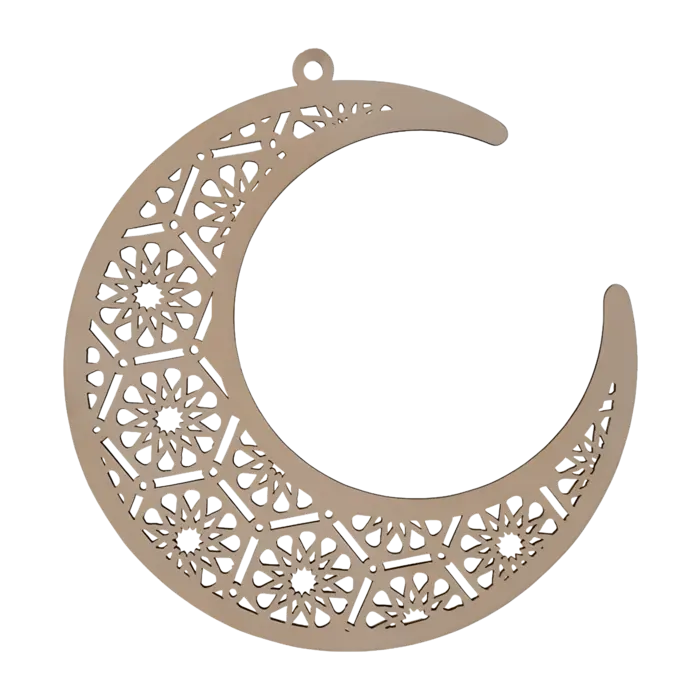 Wooden Eid Pendants