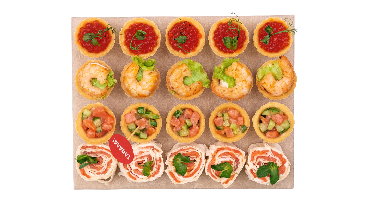 Seafood Finger Food Selection