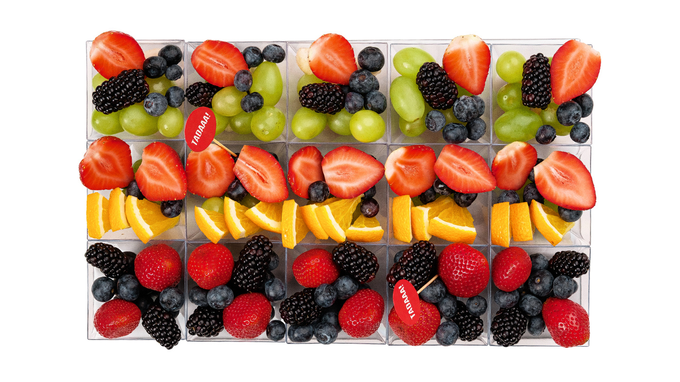 Forest Berry & Citrus Fruit Cups
