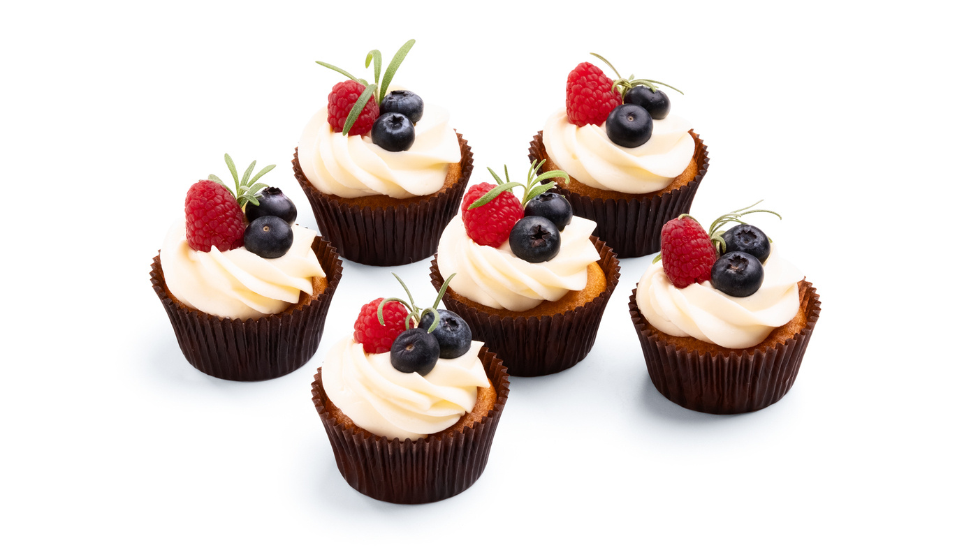 Fresh Berry Cupcakes