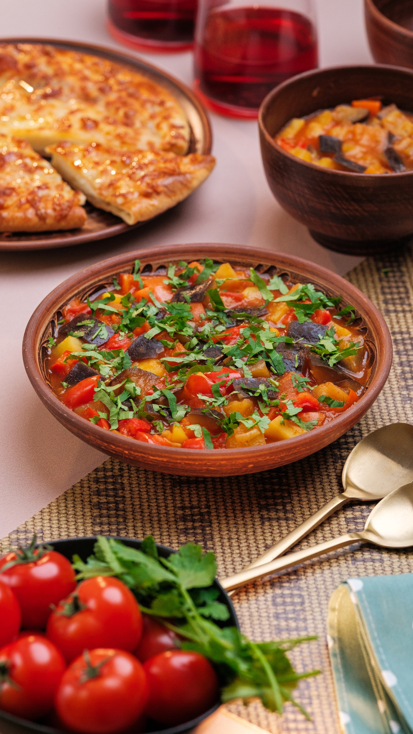 Adjapsandali Vegan Stew 