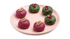 Beetroot & Spinach Pkhali