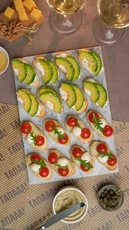 Two-Flavour Veggie Tartines