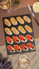 Salmon & Prawn Tartines