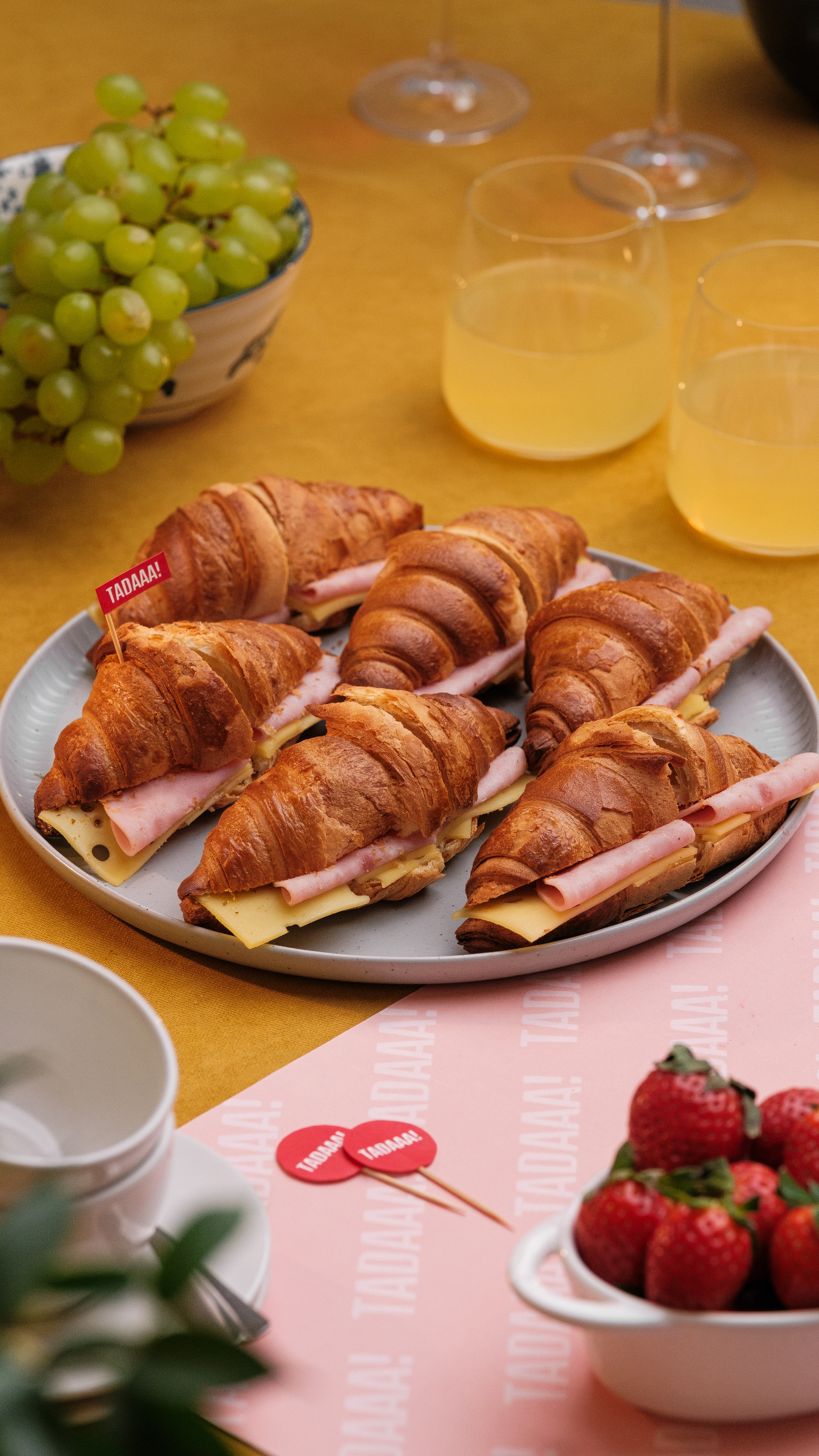 Ham & Cheese Croissants