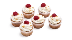 Vanilla Raspberry Cupcakes