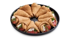 Smoked Salmon & Cream Cheese Crêpes