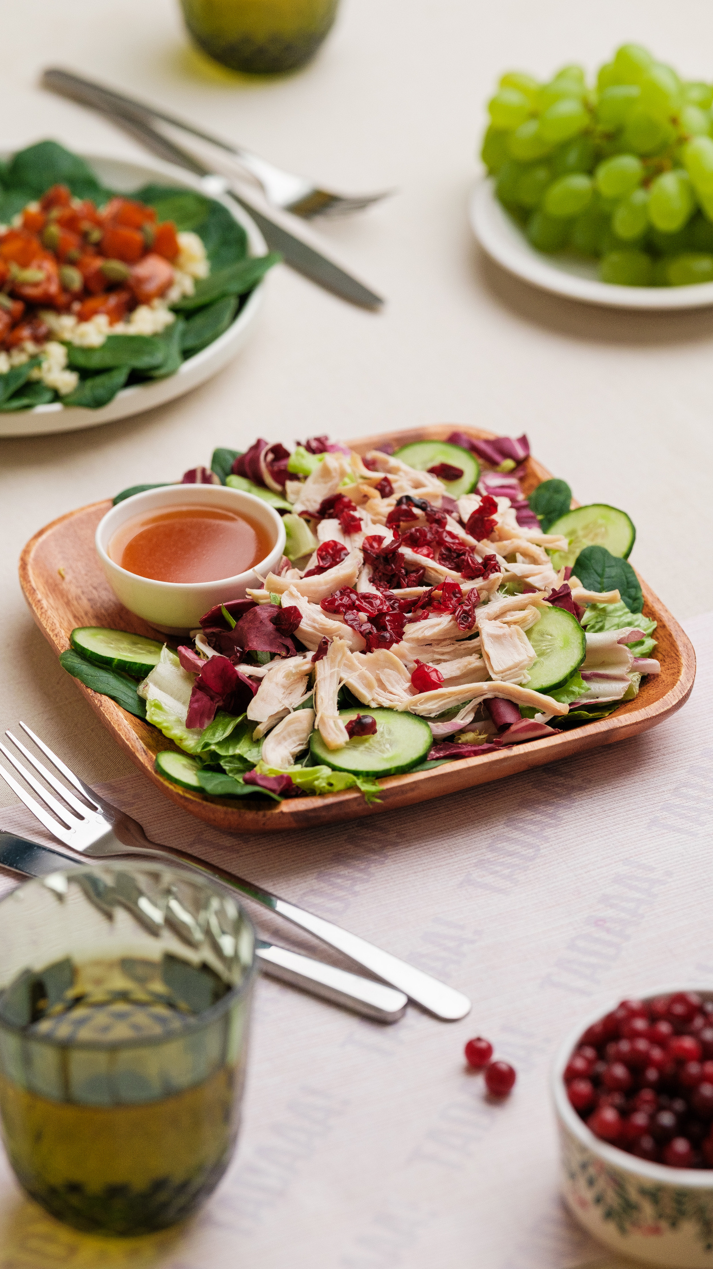 Chicken & Cranberry Salad