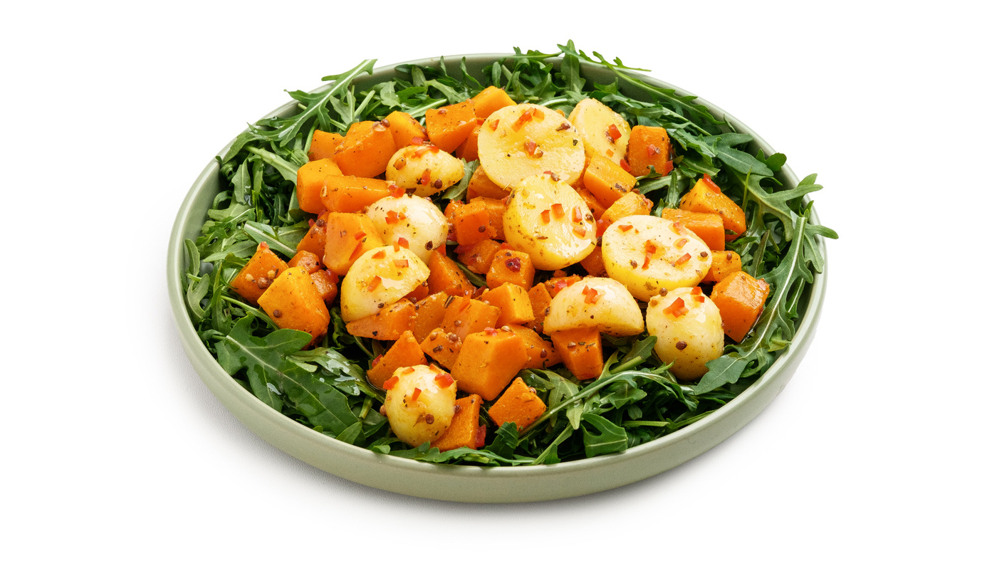 Roasted Butternut Squash & Potato Salad