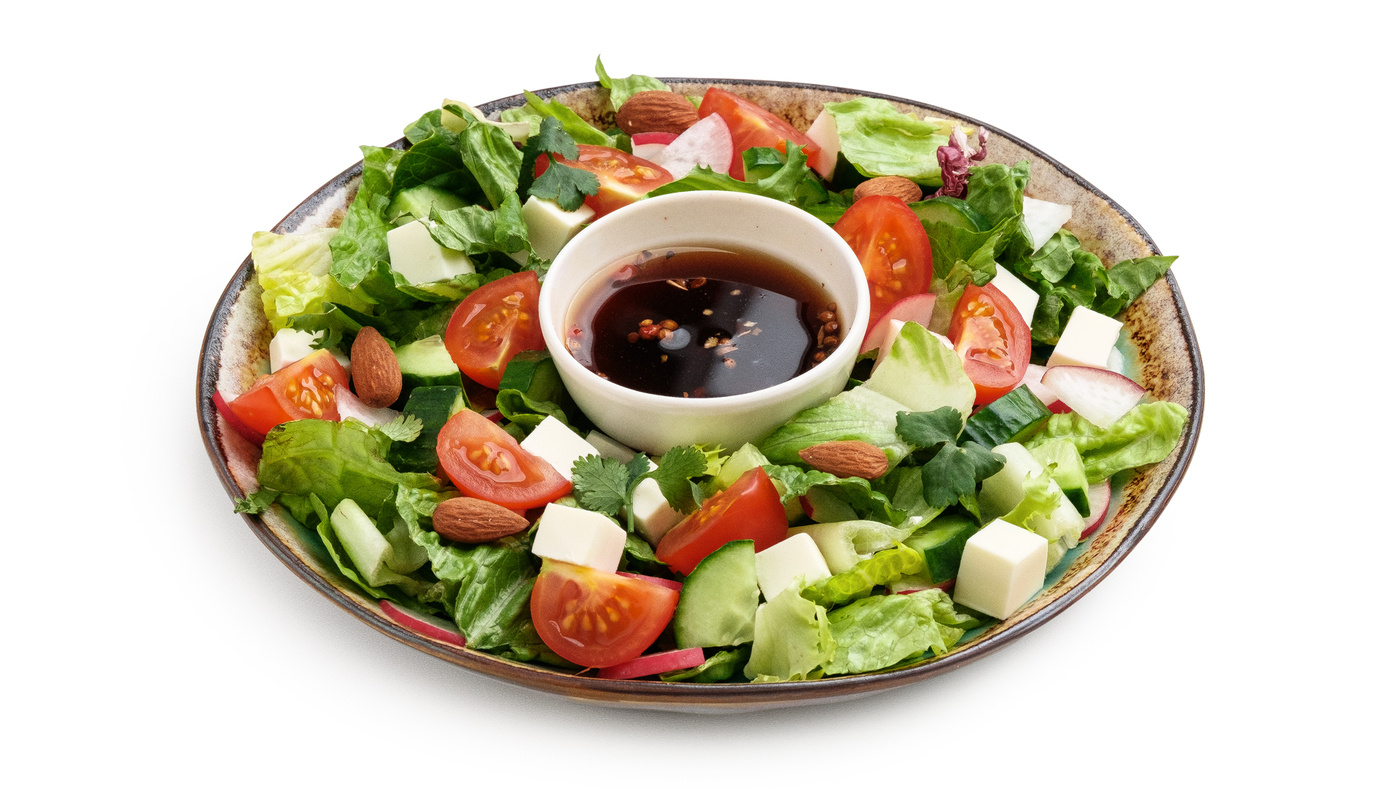 Feta & Toasted Almond Salad Bowl