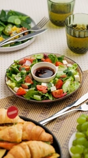 Feta & Toasted Almond Salad Bowl