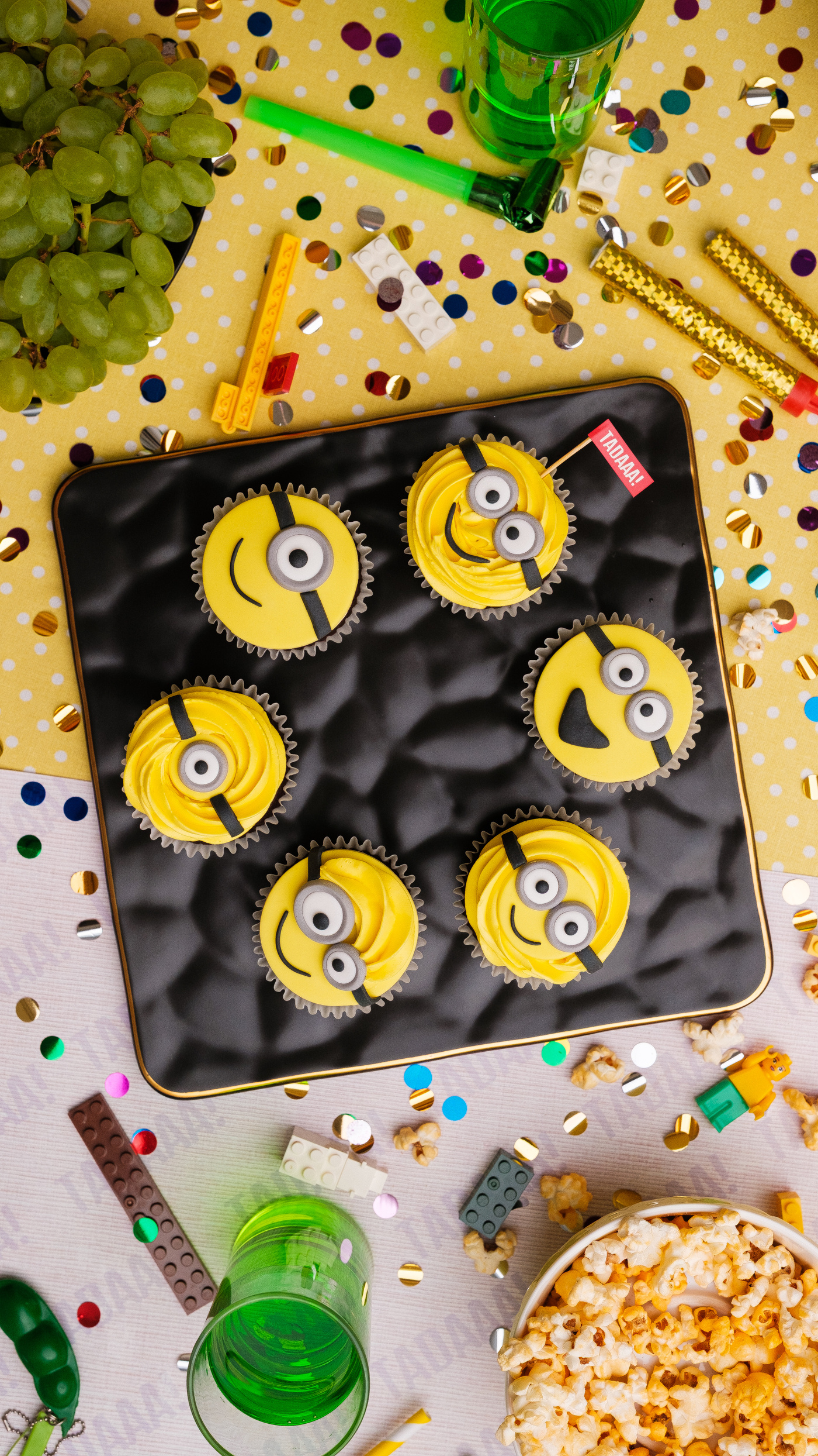 Minion Chocolate Cupcakes