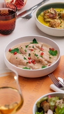 Traditional Sacivi Chicken Bowl for Sharing
