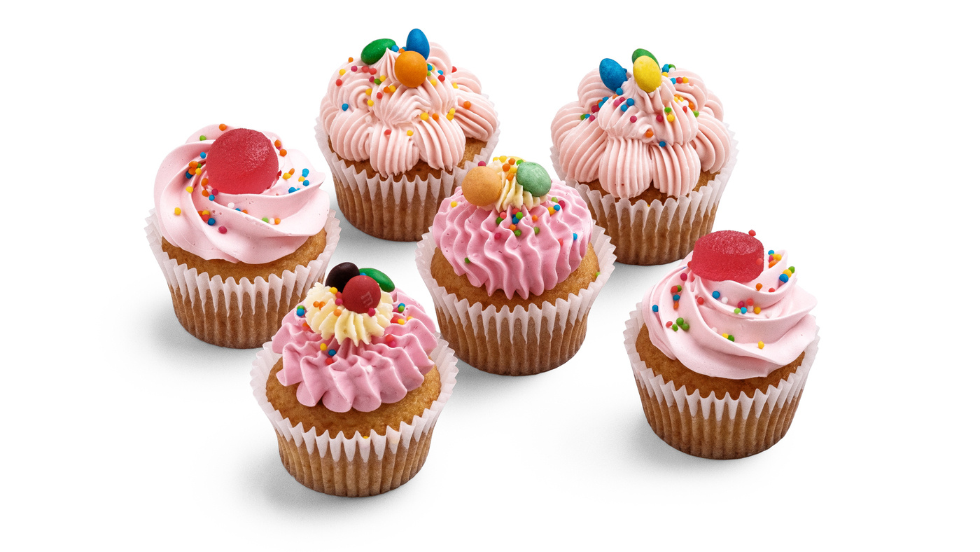 Confetti Vanilla Cupcakes