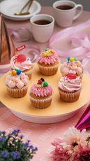 Confetti Vanilla Cupcakes