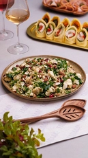 Roasted Cauliflower & Almond Tabbouleh Platter