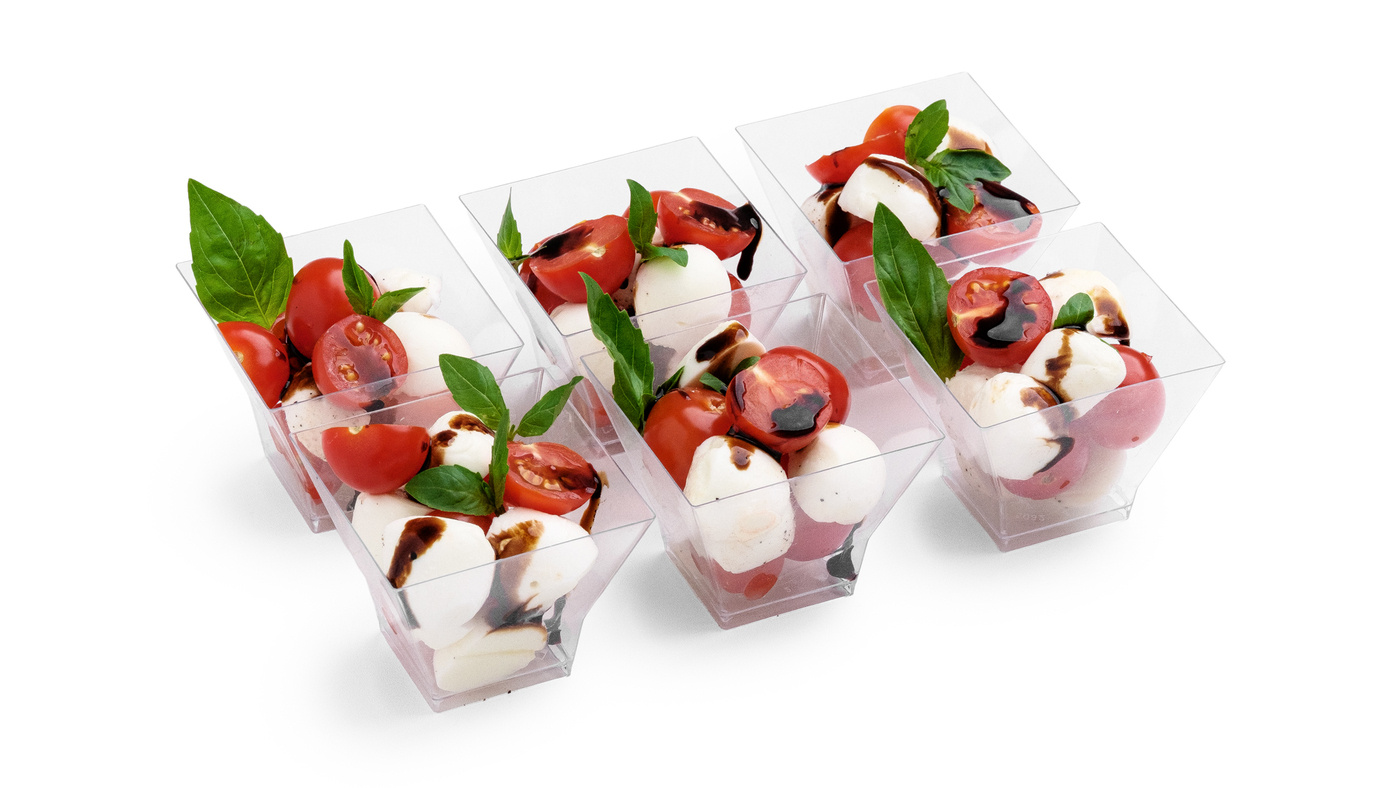Classic Caprese Salad Cups