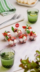 Classic Caprese Salad Cups