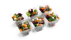 Roasted Squash and Beetroot Salad Cups