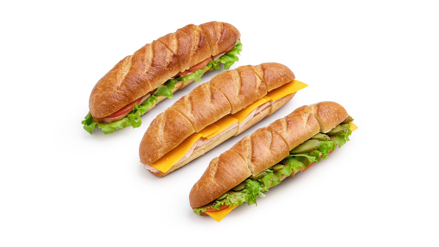 Baguette Sandwich Selection