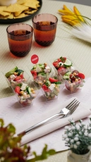 Mediterranean Chickpea Salad Cups