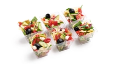 Lemon-Herb Mediterranean Pasta Cups