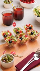 Lemon-Herb Mediterranean Pasta Cups
