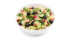 Lemon Herb Mediterranean Pasta Salad