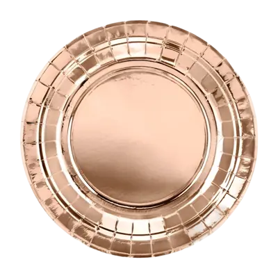 Small Rose Gold Plate