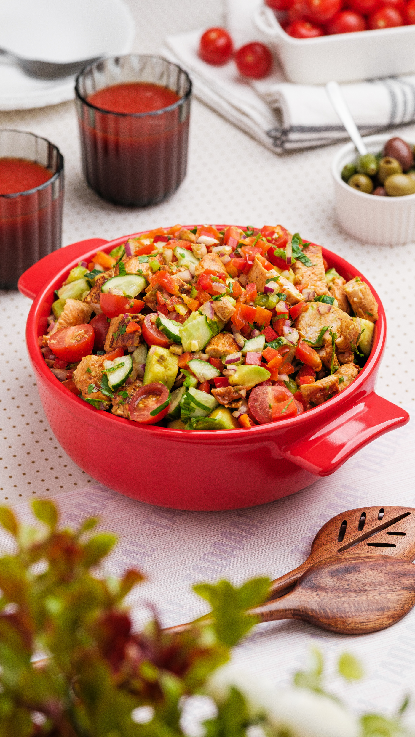 Chicken & Avocado Sharing Salad