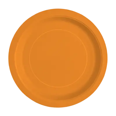Pumpkin Orange Plate