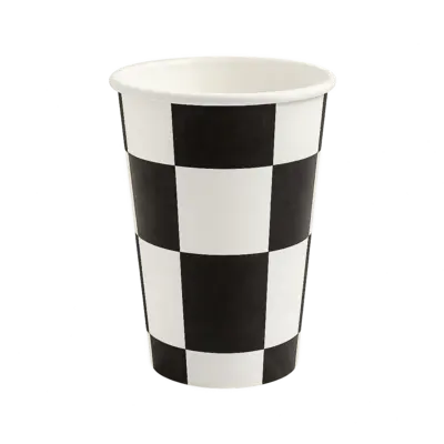Checkered Flag Paper Cup