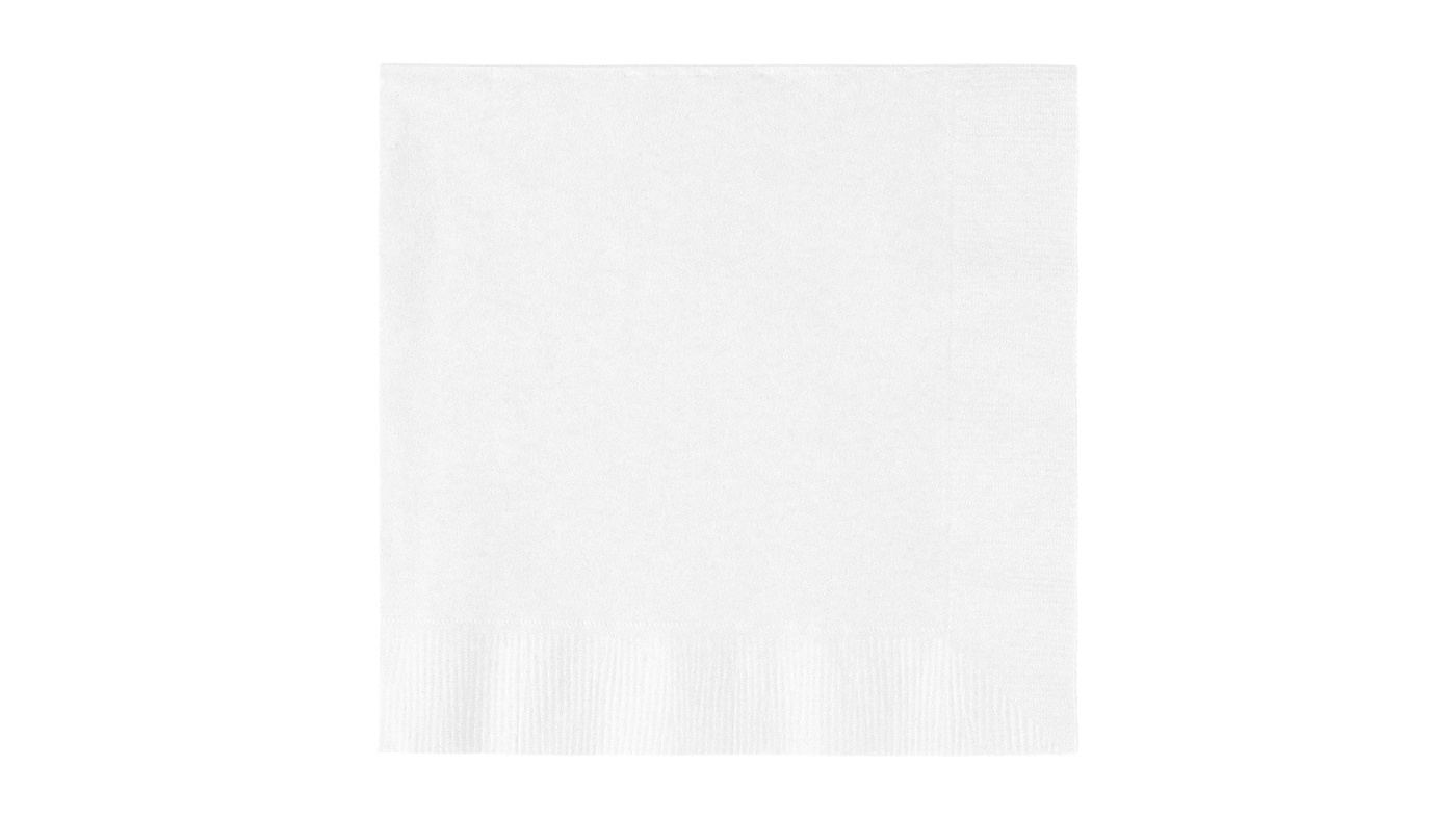 Bright White Napkins