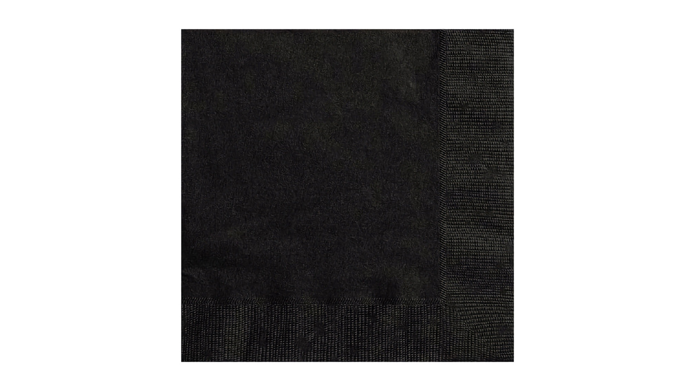 Black Napkins