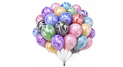 Agate Marble Balloons