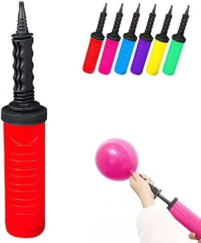 Balloon Pump Hand Manual Inflator, Pink