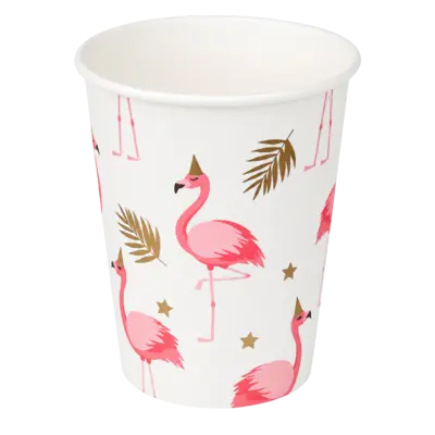 Boland Flamingo Paper Cups