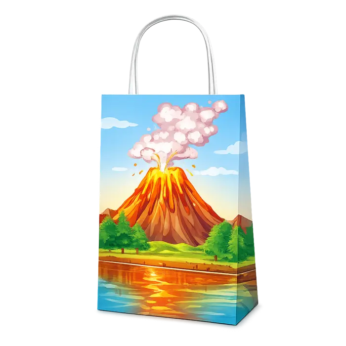 Volcano Party Bags