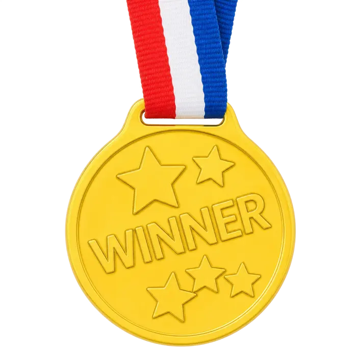D.A.Y. Republic Trophy & Medal Awards Set