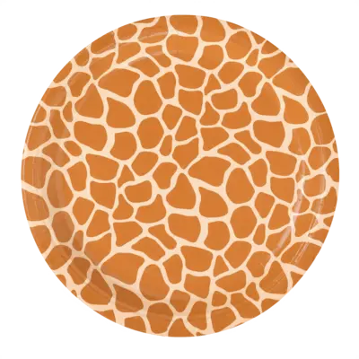 Safari Animal Print Paper Plates