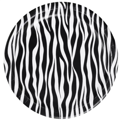 Safari Animal Print Paper Plates